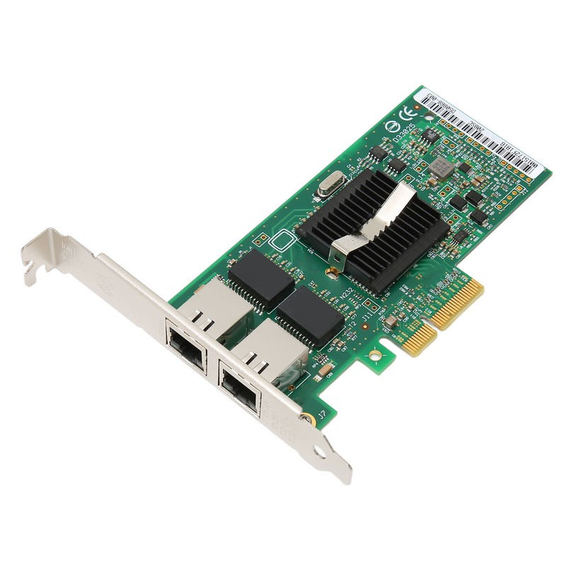 PCI Express PCIe Gigabit 2 RJ45 Port Network Card NIC