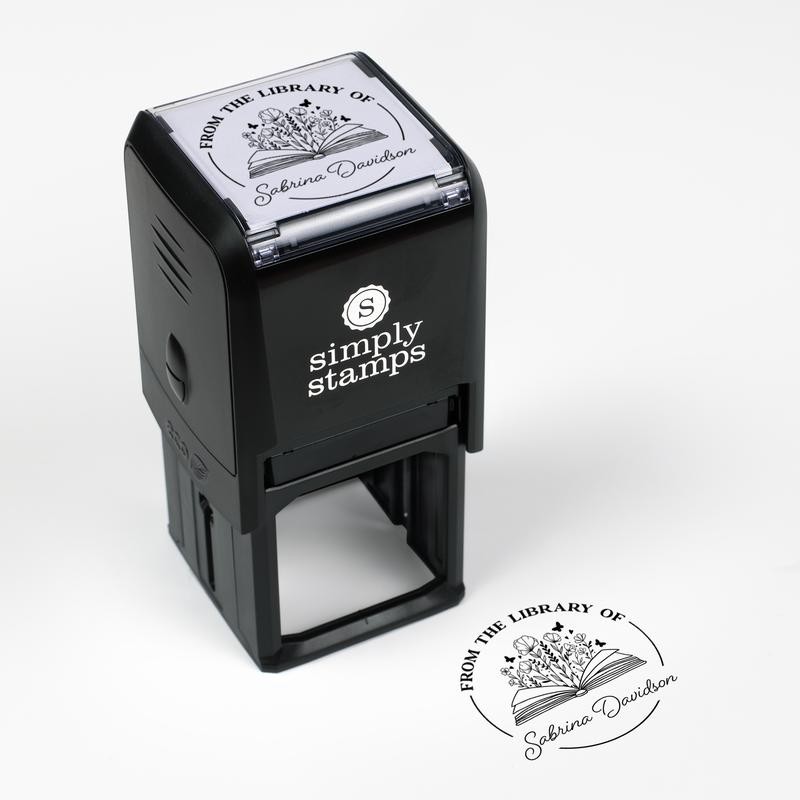 from The Library of Book Stamps | Custom Stamp |