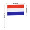 Netherlands Flag Holland Dutch Small Stick Mini Hand Held Flags