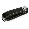 ABRATO® High Quality Key Fob Compact Key Organiser Leather, black