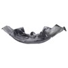 TRQ Front Right Inner Fender Liner Black Passenger Side Compatible
