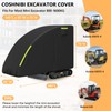 COSHNIBI Mini Excavator Cover,600D Waterproof Dust Protection Excavator Cover with