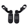 TCMT 1-1/4" 32mm Black Short Angled Adjustable Highway Foot Peg