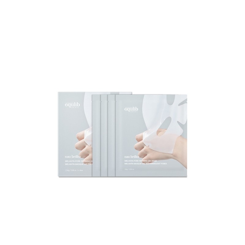 Eau Brie Melavita Pore-Refining Gel Mask 1 sheet 34g /