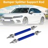Partuto 2pcs 7.5cm/2.95in Car Splitter Support Rods Adjustable Front Rear
