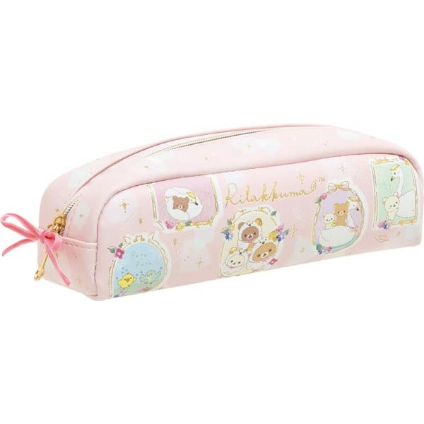 San-X Rilakkuma PT09501 "Swan and Golden Flowers" Pen Pouch