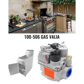 700-506 Gas Valve 720000 BTU/H Fit for Robertshaw 700 Series, Combination Furnace Gas Valve Repair Parts, Fast Opening, for Natural, Manufactured, Mixed, LPG and LPG/Air Mixtures