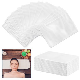 Okllen 100 Pack Disposable Plastic Sheeting for Body Wrap, Sauna Bag Liner Used Sized 83"x43", PE Bag Inside a Far Infrared Sauna Blanket for Home Bathtub, SPA, Beauty Salon