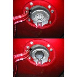 Good-Ol-Bear ERGO WATER DUST GAS CAP COVER 2018-2025 GMC TERRAIN ACADIA CAPLESS FUEL SPOUT