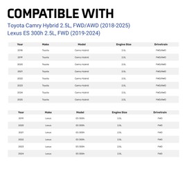 Anti-Theft Cat Shield, Fits 2018-2025 Toyota Camry Hybrid - Miller CAT Aluminum Cat Shield