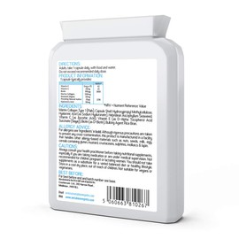 Marine Collagen & Hyaluronic Acid Complex - 60 Capsules - 500mg of Highly Bioavailable Naticol® Hydrolysed Collagen