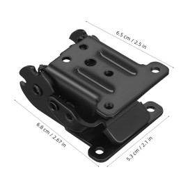 Tofficu 4pcs Folding Leg Hinges with Self Locking Mechanism Heavy Duty Brackets for Tables Furniture Durable Connectors for Easy Folding Unfolding for Desk Extensions and Multipurpose Use