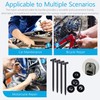 Upgraded Nylon Universal Cable Tie Buckles for Car, Heavy Duty