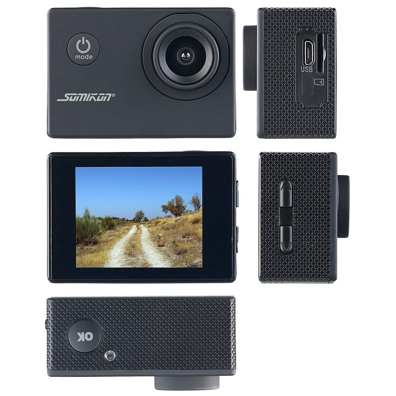 Somikon Action Cam: HD Action Cam DV-1212 V2 with Underwater