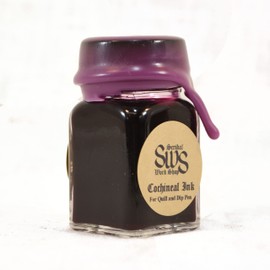 Historic Cochineal purple ink for dip pens