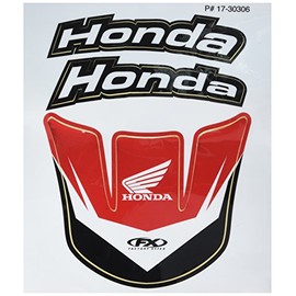 Factory Effex (17-30306 Front Fender Graphic, Red