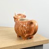Novelty Gravy Boat Highland Cow Kitchen Decoration Accessories Sauce Jug
