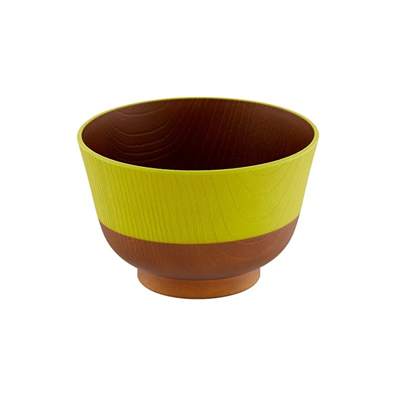 Canoe 73720 Traditional Japanese Color Wingback Coating Soup Bowl, Young
