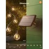 addlon 100FT Solar String Lights for Outside G50 Waterproof with