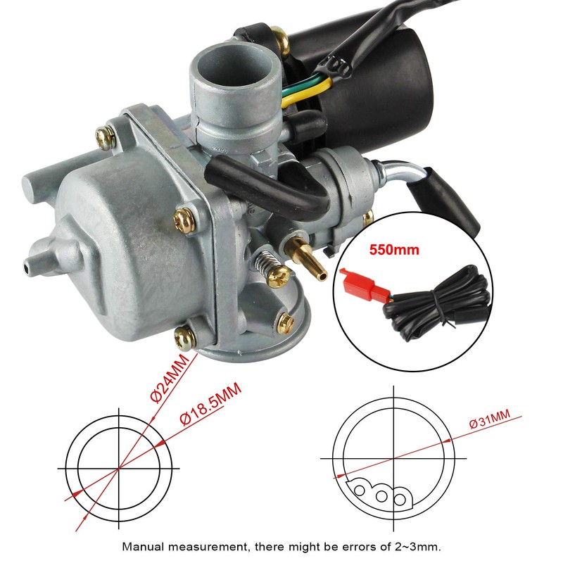17 mm Carburettor 18 mm, 18mm