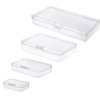 Gebildet 8 Pieces Mixed Sizes Rectangular Empty Mini Storage Box