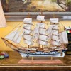 GAWEGM Big Ship Model Base Bracket Accessories : CNC Brass