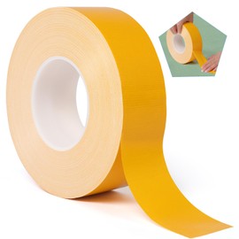fdalas 2in x 262 FT Pickleball Court Tape for Outdoor,Pickleball Court Marking Kit,Temporary Floor Marking Tape Indoor,Yellow Court Fast Marking for Tennis,Badminton,Gym,Non-Reflective