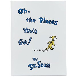 Graphic Image Oh, the Places You'll Go! by Dr. Seuss – Premium Bonded Leather Edition, Handcrafted in the USA (8.38 x 11.31-56 Pages)