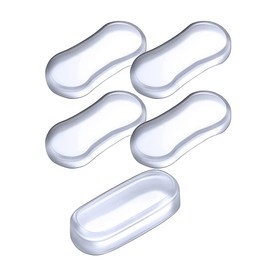 5PCS Toilet Seat Buffers, Toilet Seat Bumpers Universal Seat Bumper Kit Replacement Bumpersf for Most Model of Toilet Seat