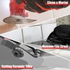 DAEMKOD 20 Pack Diamond Oscillating Tool Blade, Professional Multitool Blades,