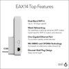 NETGEAR WiFi 6 Mesh Range Extender (EAX14) - Add up
