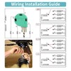 HUAXRUI Ceiling Fan Pull Chain Switch ZING Ear ZE-268S6, Ceiling