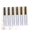 MERRYHAPY 12pcs 10ml Lip Gloss Empty Tube Storage Container Round