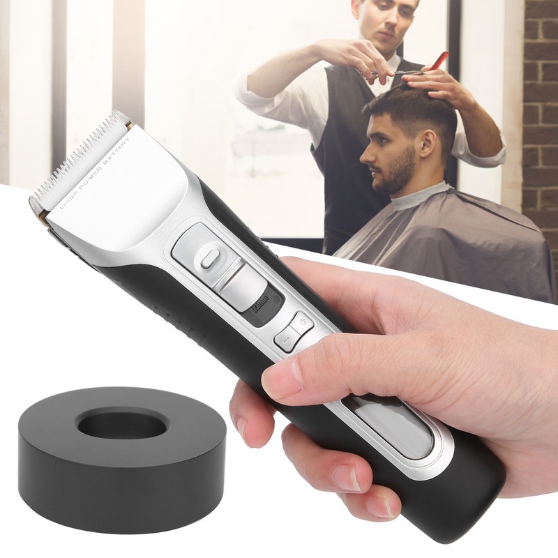 Men Electric Hair Clipper Cutter LCD Display Guide Combs Hair