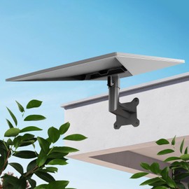 Starlink V3 Halterung, Starlink V3 lange Wandhalterung, Starlink V3 Dachhalterung, vertikales Starlink Gen 3 Montageset für Starlink Internet Kit Satellit mit Starlink Pole Mount Adapter (Short)