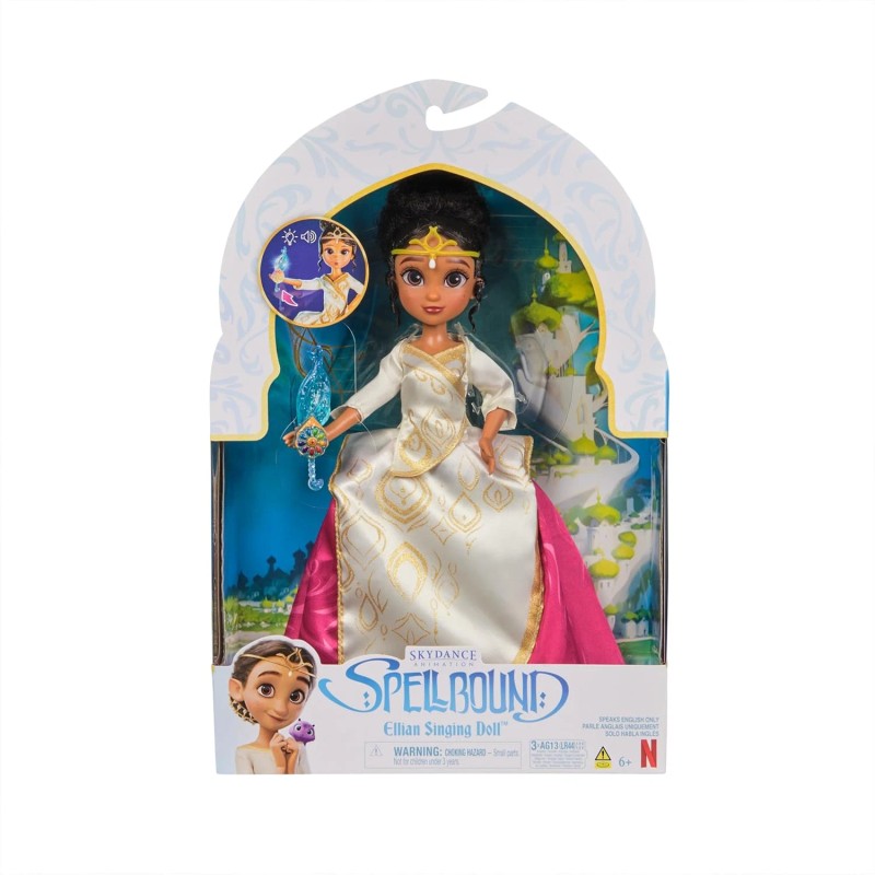 Spellbound Singing Ellian 9.5-Inch Doll & Accessories with 3 Songs