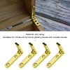 SING F LTD 12PCS Small Jewelry Box Hinges - 90