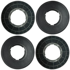 Beaufan 4 Pack CBCF005 Active Carbon Filters Compatible with CIARRA CBCB5913A Extractor Hood and Integrated Aspirant Hood CBCS5913A