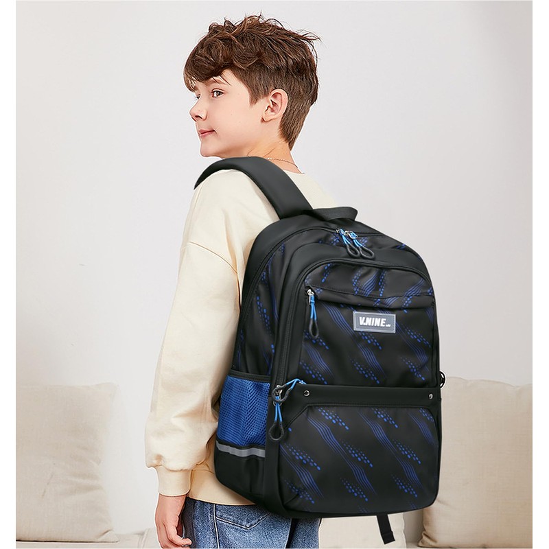 VNINE Boys Backpack,Elementary School Back pack Casual Day Pack Students
