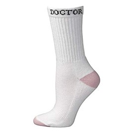 M&F Western Boot Doctor Socks Women's Crew 3 Pack White