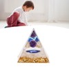Constellation Pyramid Stone for Positive Energy Reduce Stress Chakra Resin