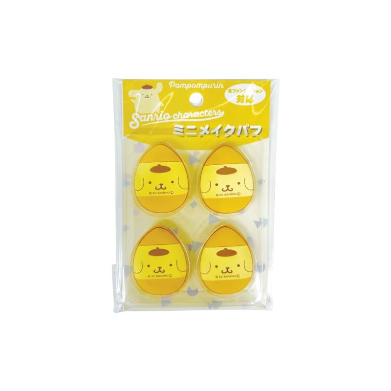 I Planning Sanrio Characters Mini Makeup Puff 4P Pom Pom