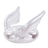 Inflatable Swimming Ring Sequin Swim Angel Wing Shiny Floating Tube
