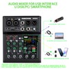 4 Channel Audio Mixer With Effects 88 Dsp Mixer Mixing