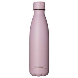 Scanpan Insulated Flask Water Bottle 500 ml Water Bottle BPA 24 Hours Cooling & Keeps Warm for 12 Hours Stainless Steel (Dawn Pink To Go)
