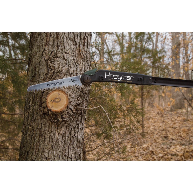 Hooyman Extendable Tree Saw with Compact Design, Detachable Handsaw and