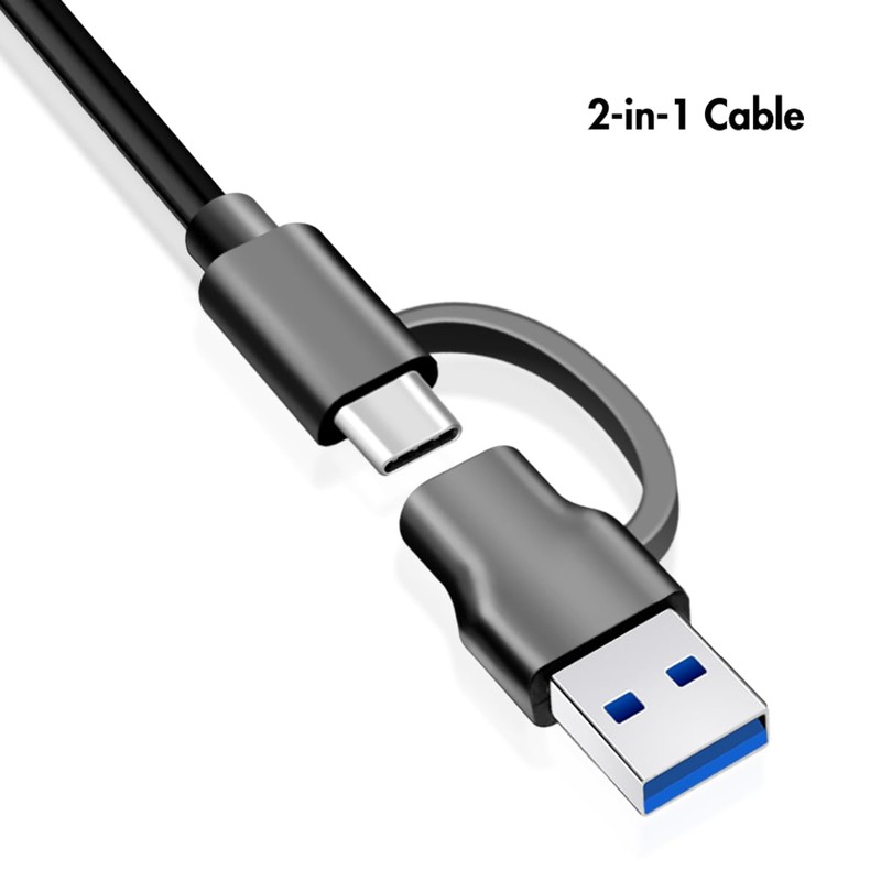 LogiLink UA0420 USB 3.2 Gen1 Hub with 7 Ports and