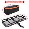 GarveeTech Cargo Carrier Hitch-Mounted | 60"x24"x6" Basket with 500 Lb