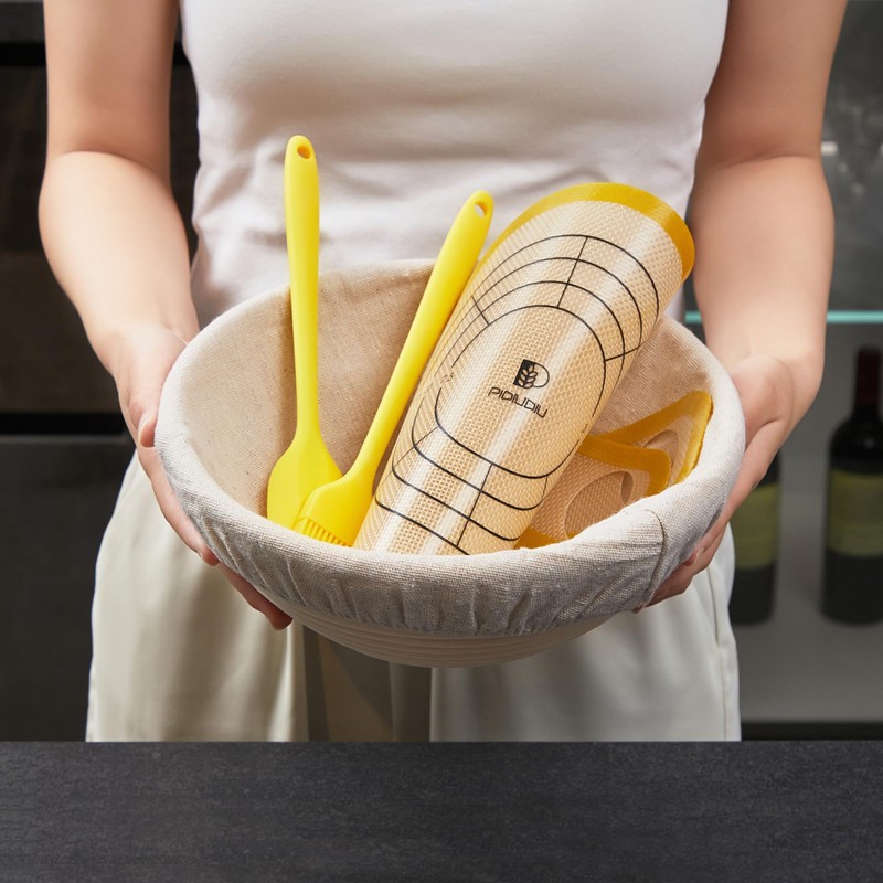 Sourdough Bread Baking Set - 10 Inch Oval & 9