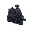 Nemesis Now Rebel Rider Skeleton Biker Figure, Black, 19 cm